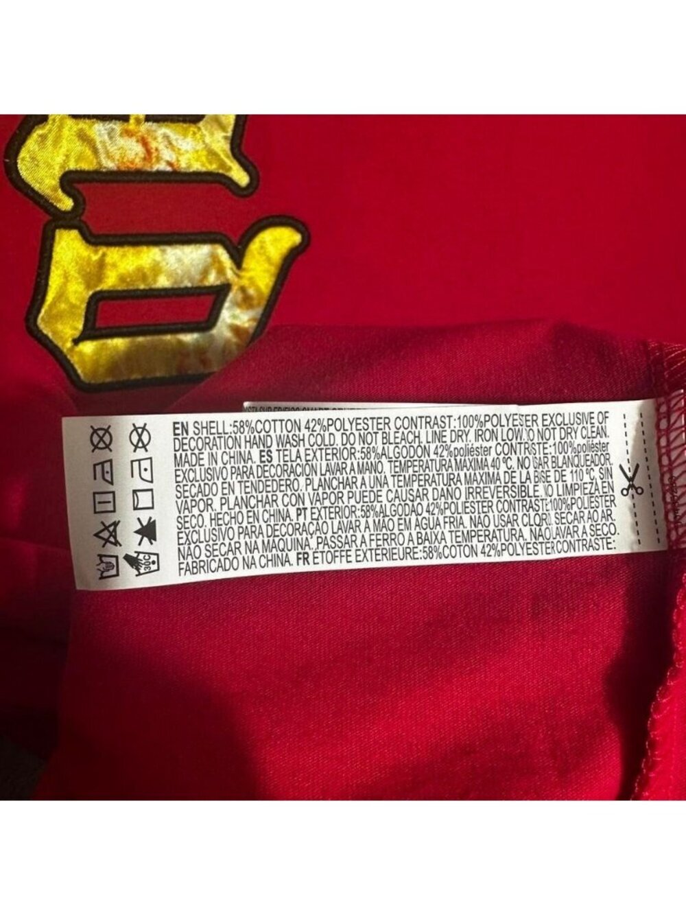 Forever 21 Graphic T-Shirt Mens XXL Red Lost in Heaven Paradise Dove Streetwear - Picture 8 of 8